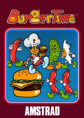 Burger Time (F) (1985) [Hebdogiciel] box cover front